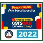 1ª Fase OAB XXXVII 37º - Preparação Antecipada - Acesso Total (CERS 2022) (Ordem dos Advogados do Brasil)